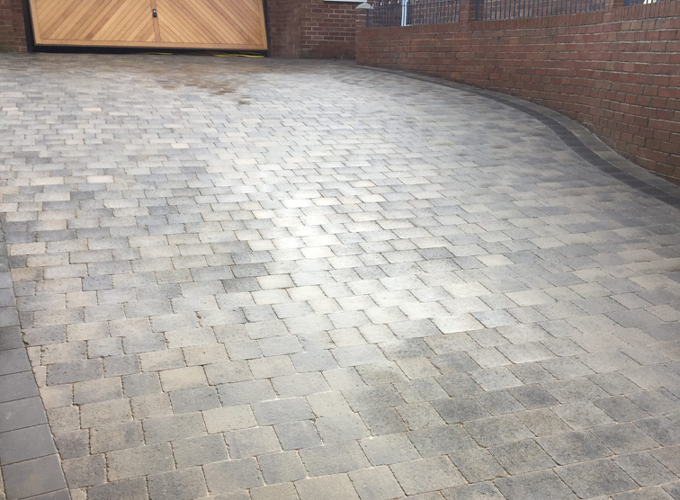 cleaned driveway in Bristol