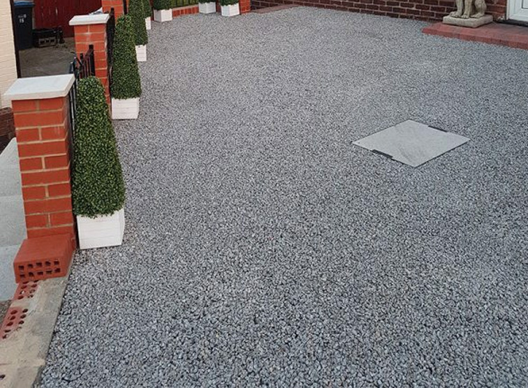 gravel driveway