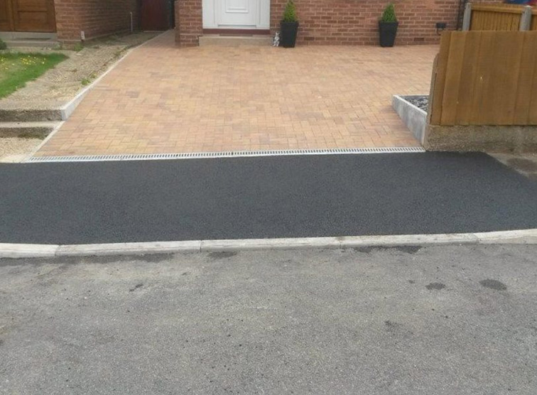 new dropped kerb installation